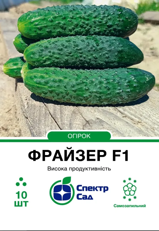 Огірок Фрайзер F1, 10 шт