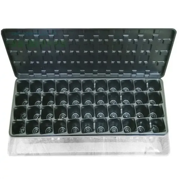 Міні парник 44 комірки  490x195x65 мм ПЕТ для розсдади