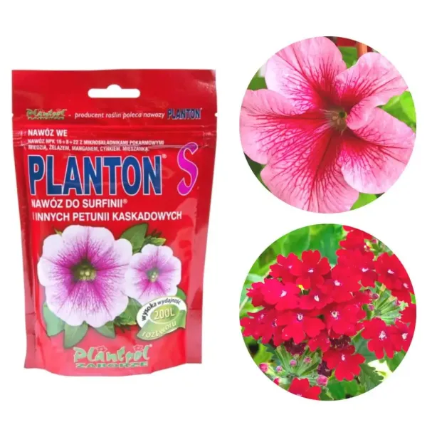 Добриво Planton S для сурфіній, петуній (Плантон, 200 г), Польща