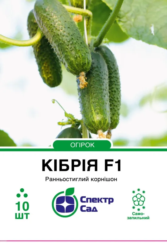Огірок Кібрія F1, 10 шт