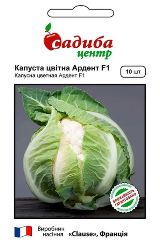 Капуста цвітна Ардент F1, 10 шт