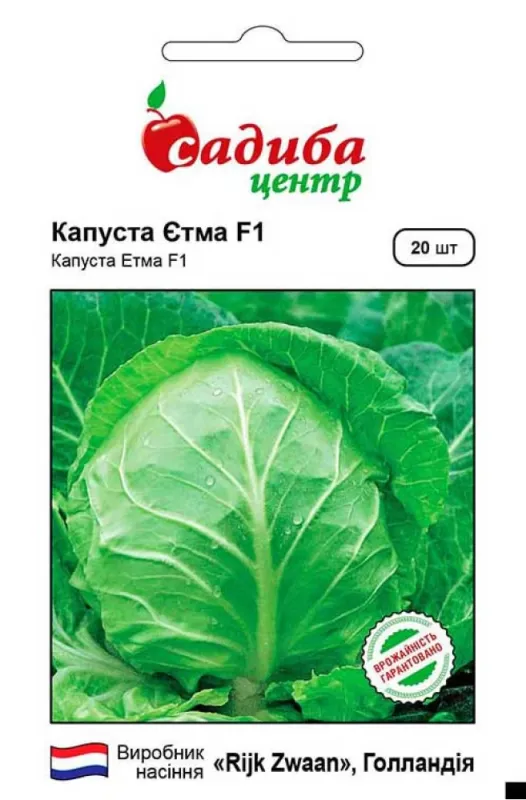 Капуста білоголова Єтма F1, 20 шт