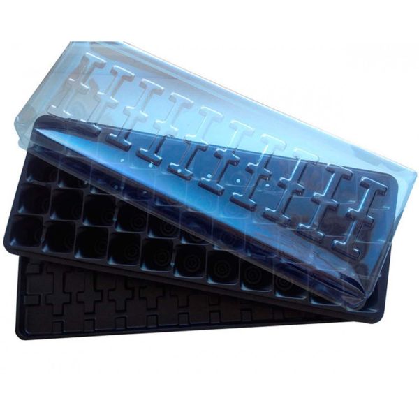 Міні парник для розсади на 44 комірки ПЕТ для посіву розсади